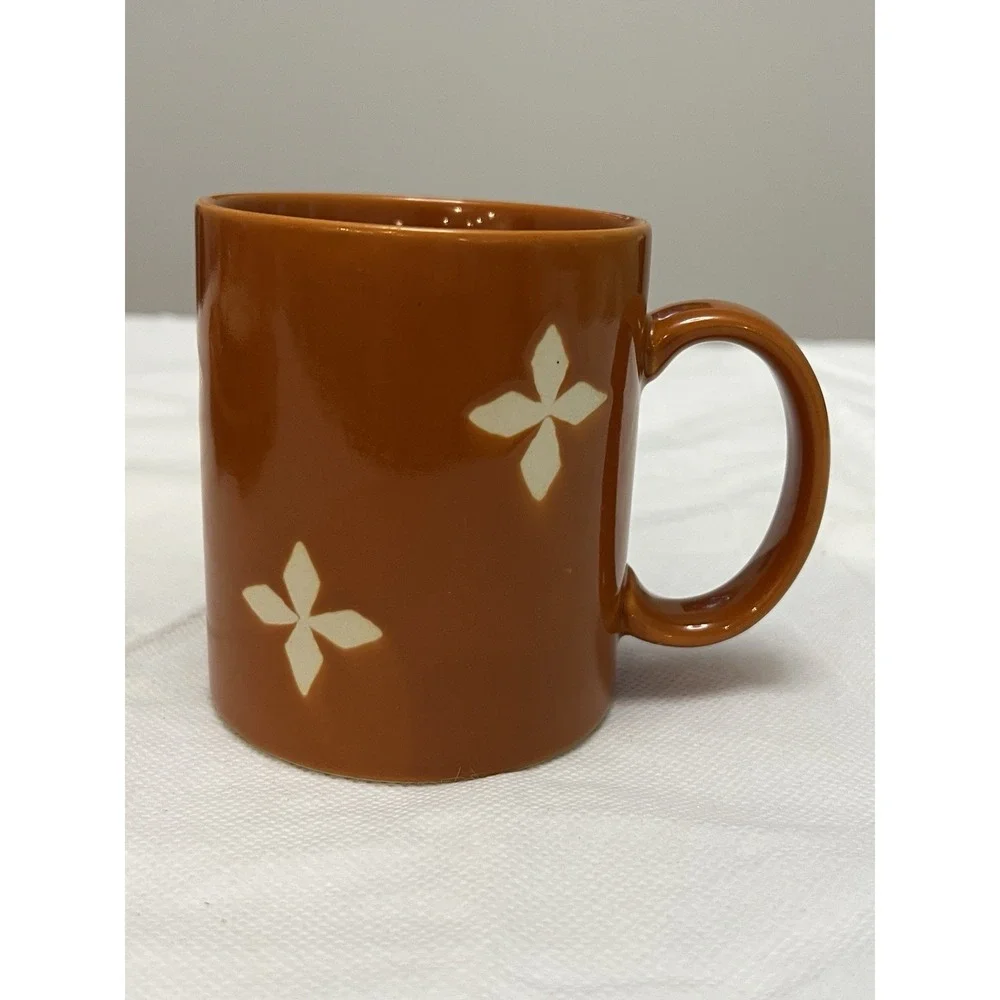 Vtg Pottery Barn Dune Persimmon Dinnerware Set Plates Bowl Mug Saucer MCM Boho